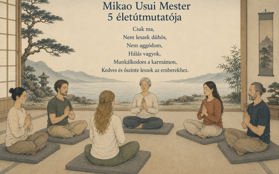 Mikao Usui Mester 5 életútmutatója.
