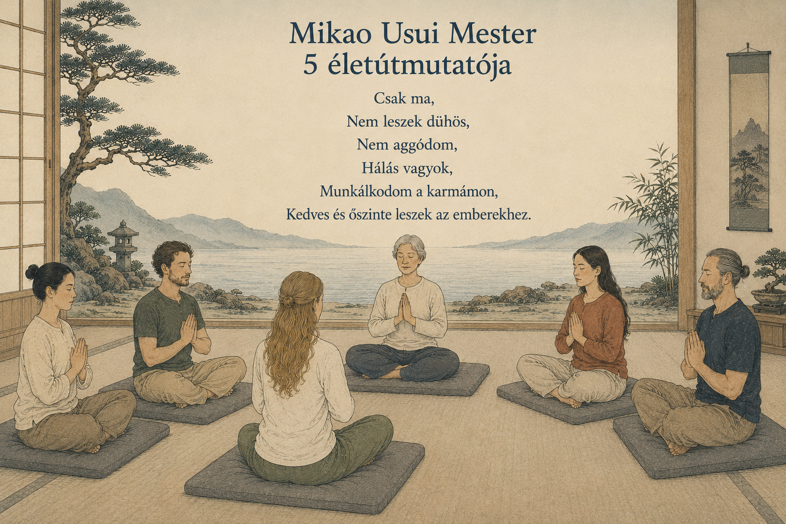 Mikao Usui Mester 5 életútmutatója.